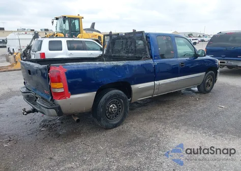 2001 GMC Sierra 1500 Sle from USA, damaged, VIN 2GTEC19VX11385445